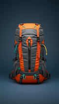 Modular Alpine Backpack with Removable Gear Pods