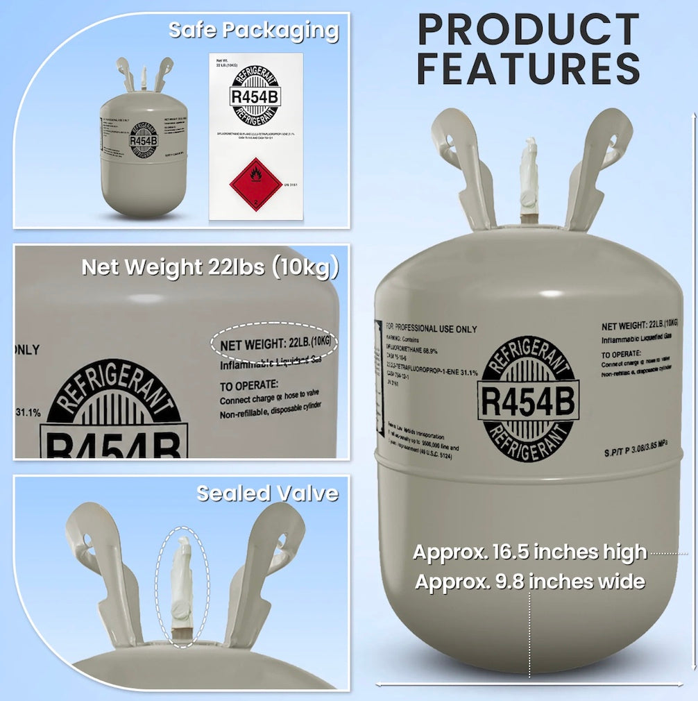 R454B compatible equipment and application