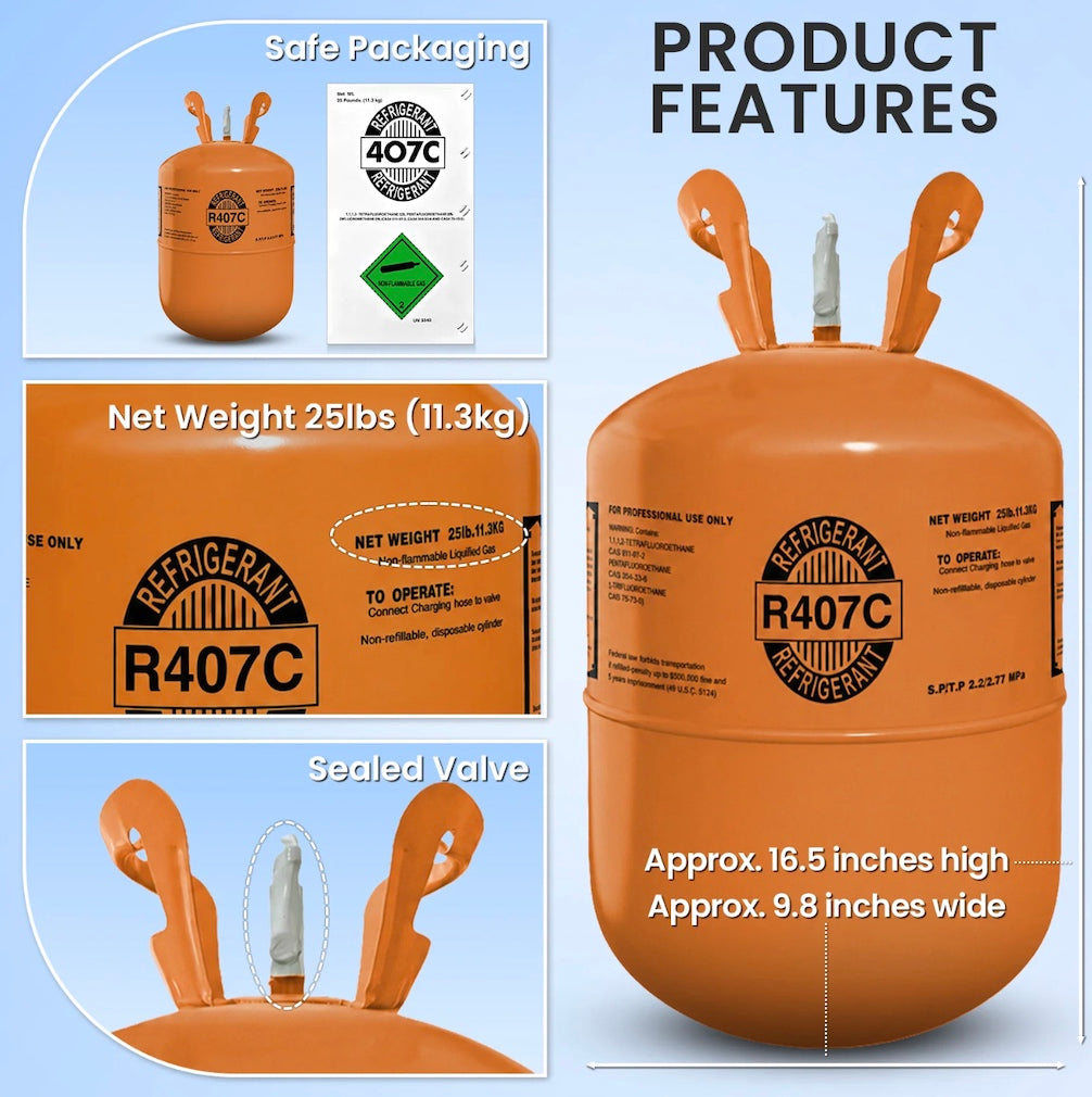 R407C compatible equipment and application
